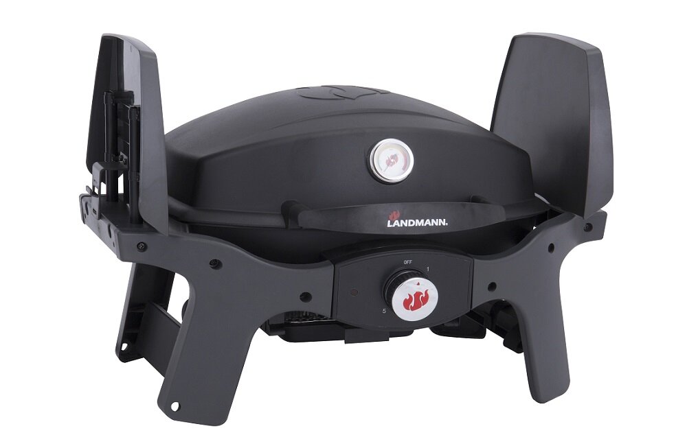 Grill elektryczny LANDMANN Pantera 12975 wysoka jakość Elegancka pokrywa