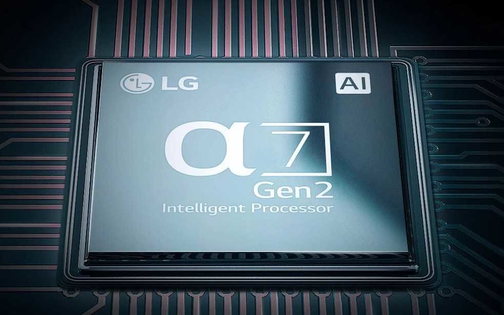 Telewizor LG LED 49UM7050PLF - procesor α7