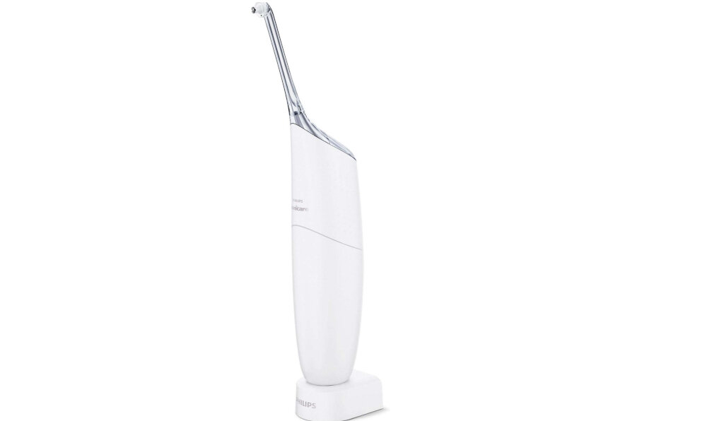 Irygator PHILIPS AirFloss Ultra HX8438/01 czas szybko efekt przycisk aktywacyjny tryb pracy strumienia komfort mozliwosci