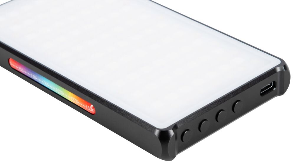 Lampa LED YONGNUO YN365 RGB WB  barwa jasność zasilanie bateria montaż aparat zdjęcia filmy obsługa regulacja waga led wymiary 