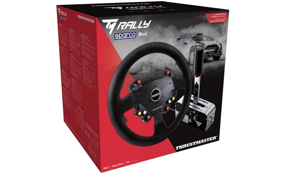 Zestaw THRUSTMASTER Rally Race Gear Sparco Mod box pudełko