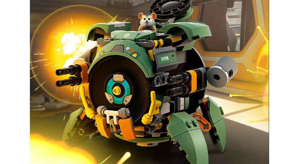 LEGO Overwatch Burzyciel 75976 powyżej 7 lat kolorowe dużo elementów