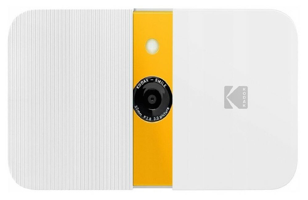 APARAT NATYCHMIASTOWY KODAK SMILE 10 MP Z DRUKARKĄ BIAŁY nowoczesne urządzenie cyfrowe filtry polaroid