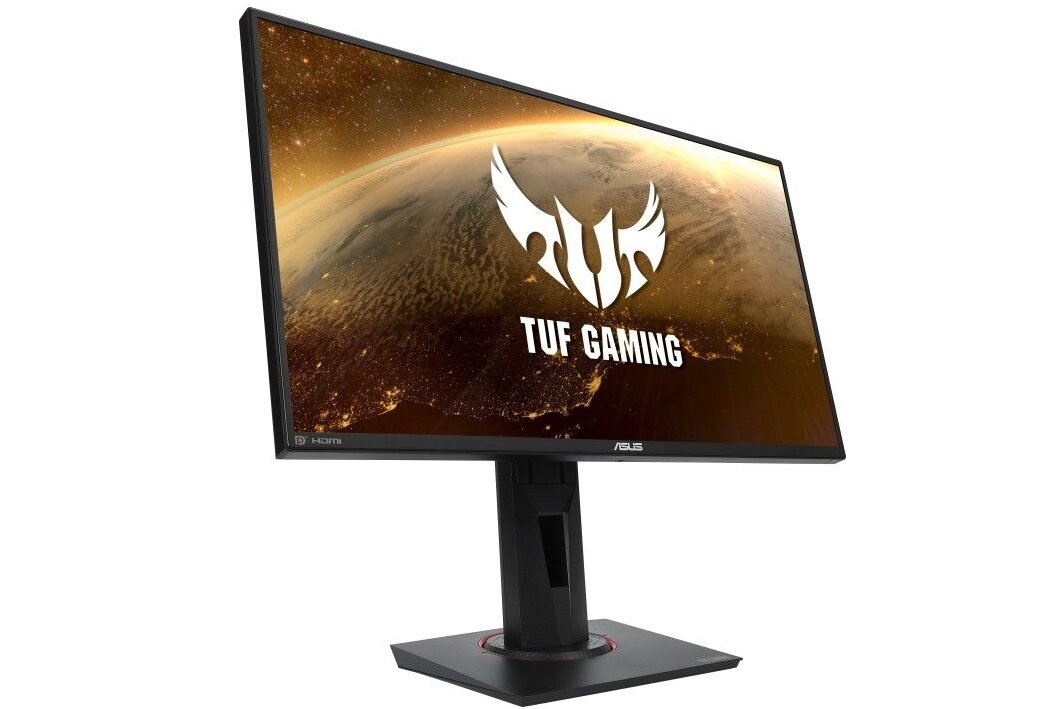 Monitor ASUS Tuf Gaming VG259QM usuwanie zniekształceń rozmyć