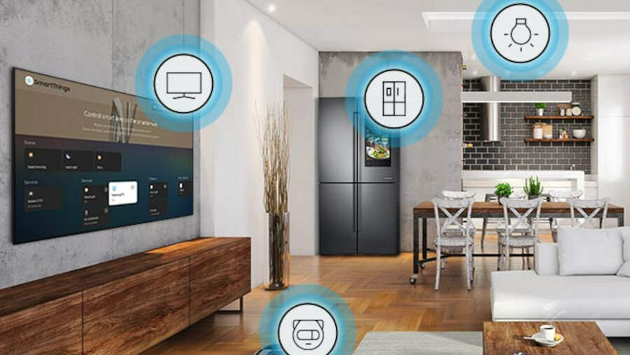 Telewizor SAMSUNG Q77T - SmartThings