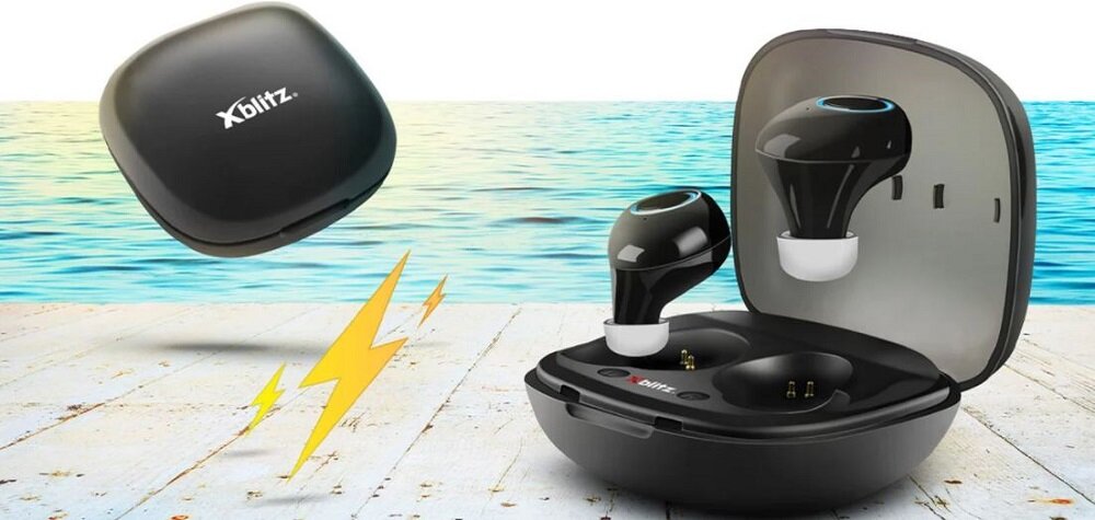 Słuchawki douszne XBLITZ Uni Pro 2 Czarny ładowanie