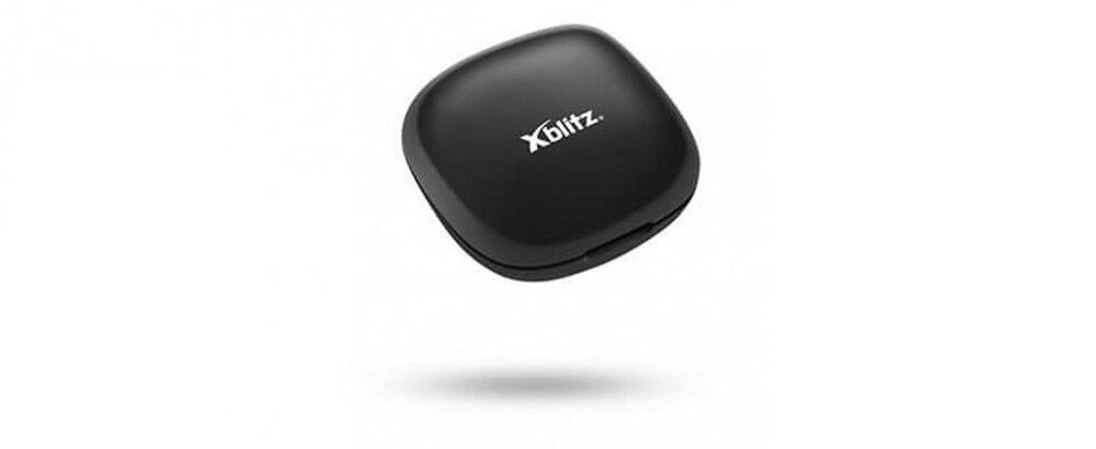 Słuchawki douszne XBLITZ Uni Pro 2 Czarny widok etui skos