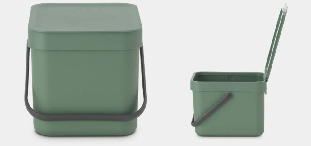 Kosz na śmieci BRABANTIA 129841 6 L Zielony Pojemność 6 l