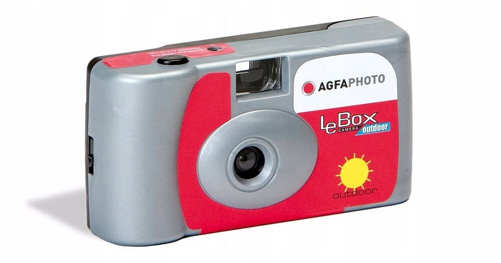 Aparat AGFAPHOTO Outdoor zdjęcia film obiektyw rozmiar wizjer lampa