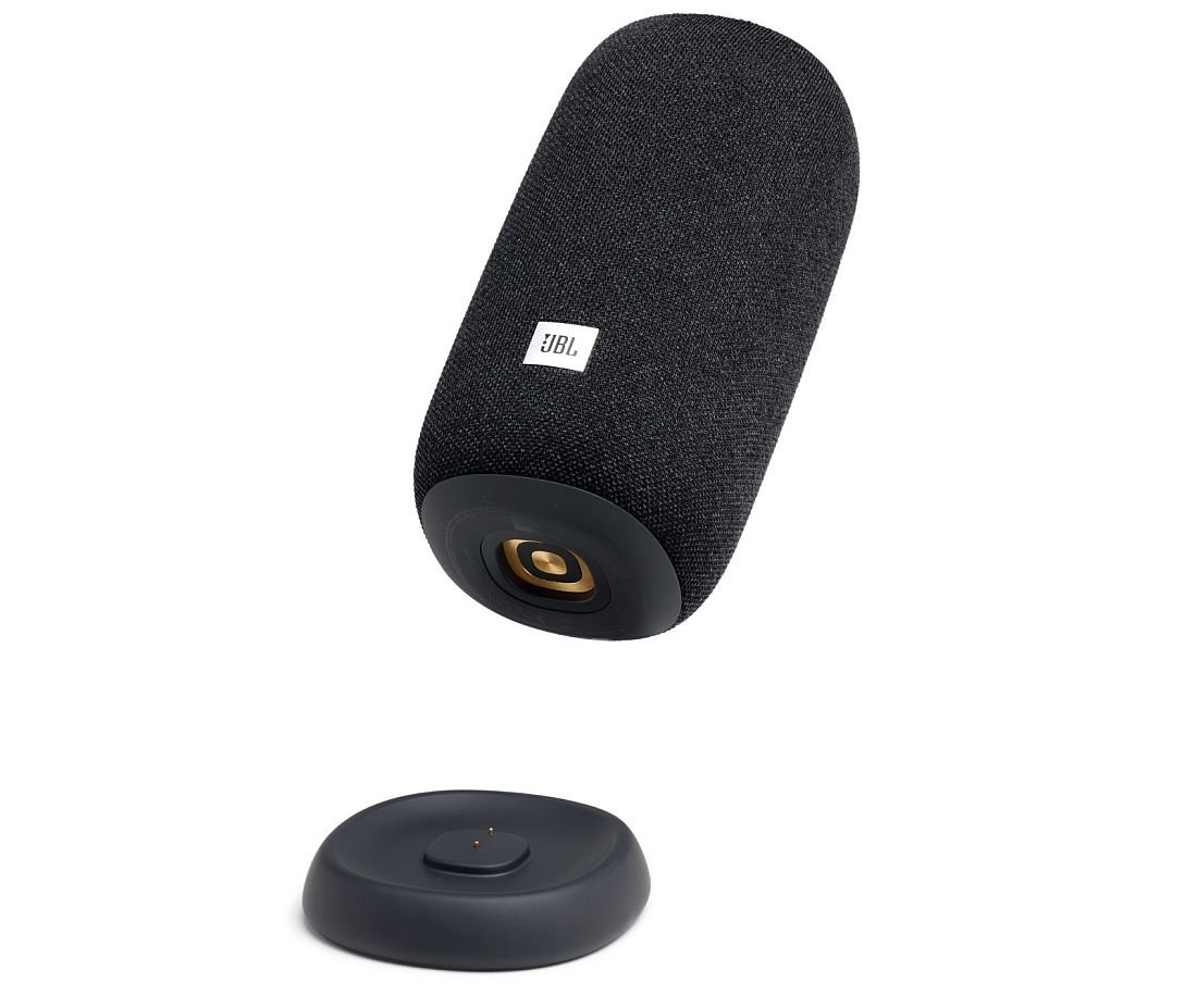 Głośnik Mobilny JBL Link Portable Czarny - Stacja do ładowania
