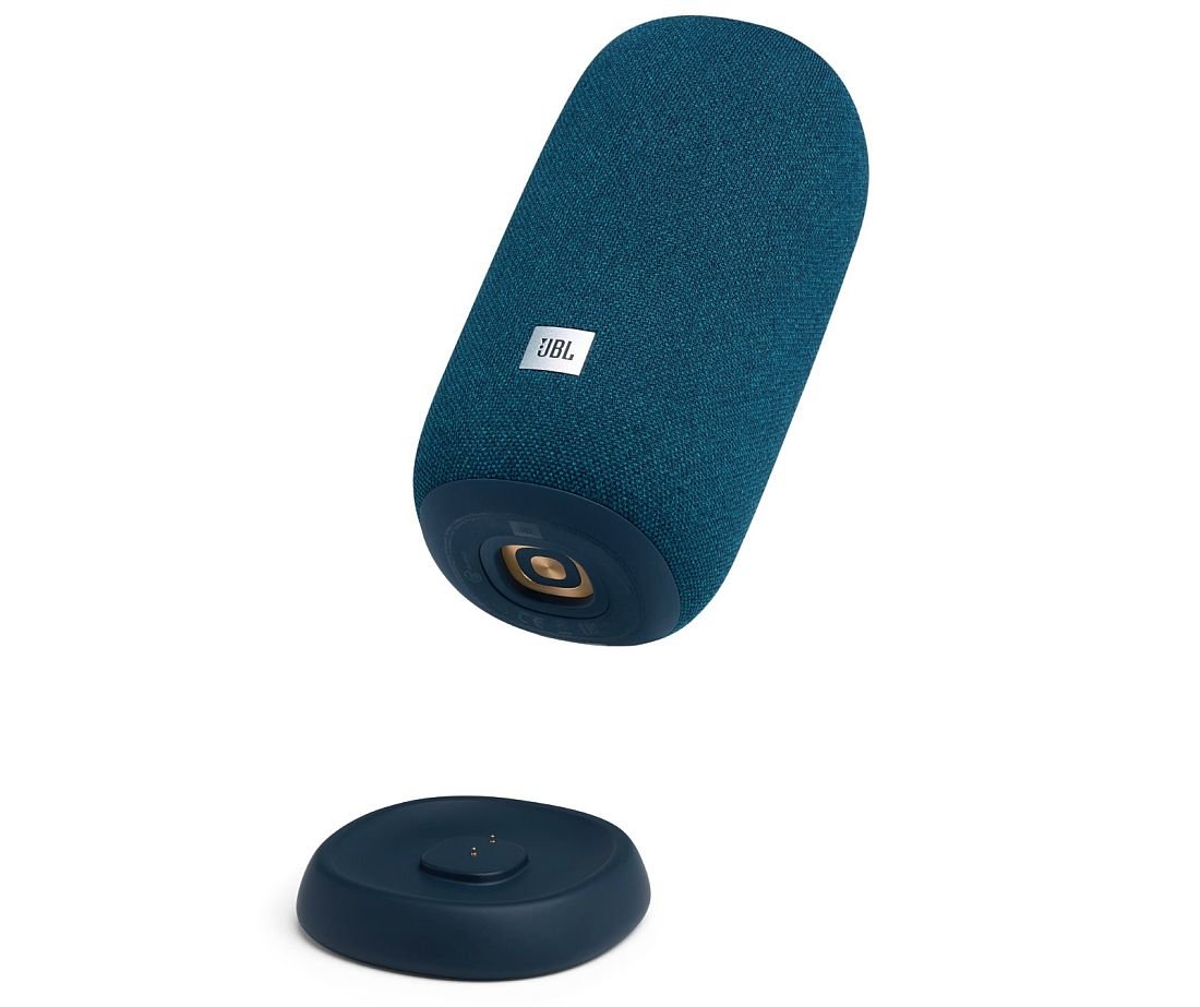 Głośnik Mobilny JBL Link Portable Niebieski - Stacja do ładowania