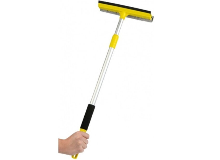 Myjka do okien DUNLOP 41579 zbiera wode szyby bez smug pioro wykonane z miekkiej gumy