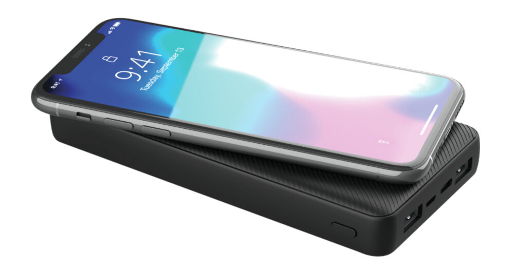 Powerbank TRUST Primo 20000mAh Czarny kompatybilność trzy urządzenia bateria