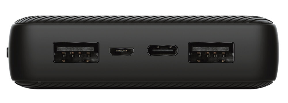 Powerbank TRUST Primo 20000mAh Czarny trzy urządzenia jednocześnie port usb-a port usb-c