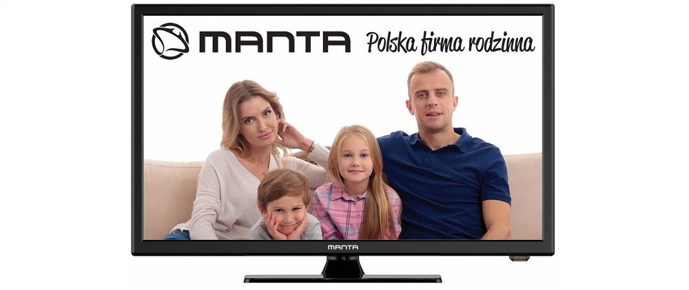 Telewizor MANTA LED 19LHN120D grafika obraz kolor kontrast