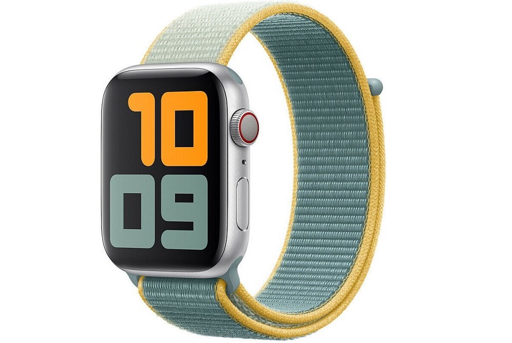 Opaska nylonowa Apple Watch miękka lekka przewiewna pasek nylonowy odblaskowa