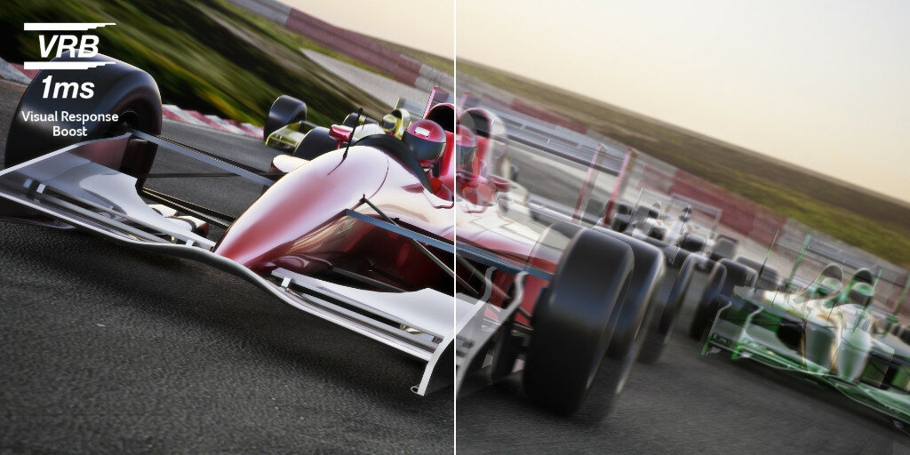 Monitor Acer CB272 - Virtual Response Boost krótki czas reakcji 1 ms