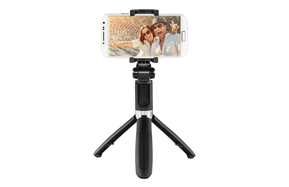 Statyw do telefonu selfie stick HAMA 57 gwint długość pilot statyw zdjęcia stabilne mocowanie