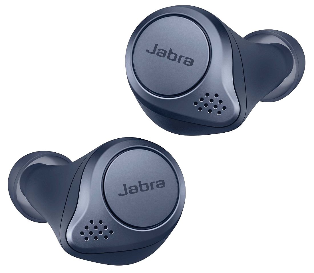 Słuchawki dokanałowe JABRA Elite Active 75t Niebieski - Słuchawki