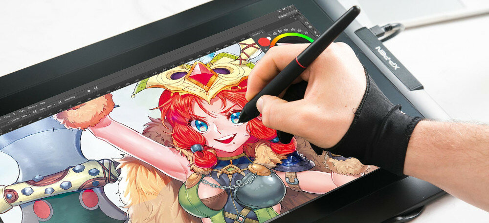 Tablet graficzny XP-PEN Artist 15.6 Pro piorko ksztalt ergonomiczny wygoda