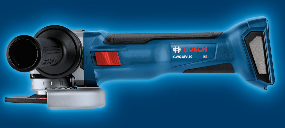 Szlifierka kątowa BOSCH Professional GWS 18V-10 06019J4004 funkcja Drop Control funkcja Fast Brake funkcja KickBack Control