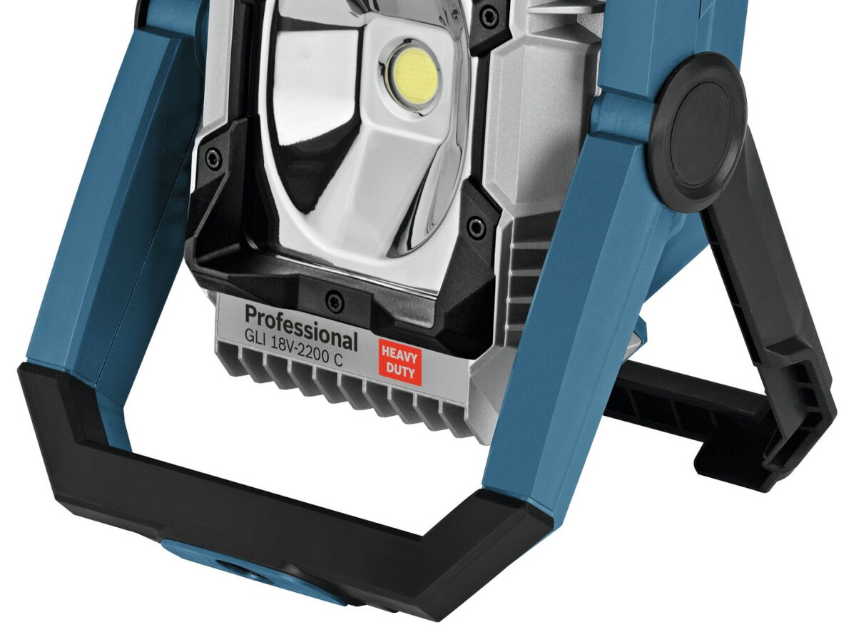 LAMPA WARSZTATOWA BOSCH PROFESSIONAL GLI 18V-2200 C odporność pył bryzgi woda praca warunki trudne