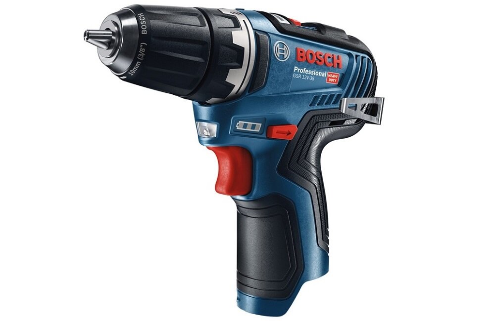 Wiertarko wkrętarka BOSCH GSR 12V 35 Wysoka trwałość rękojeść typu SoftGrip