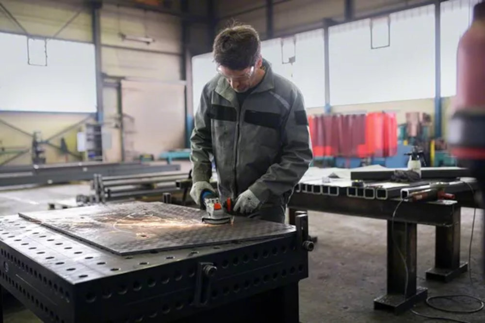 BOSCH GWX 9-125 S PROFESSIONAL bogato wyposazony zestaw