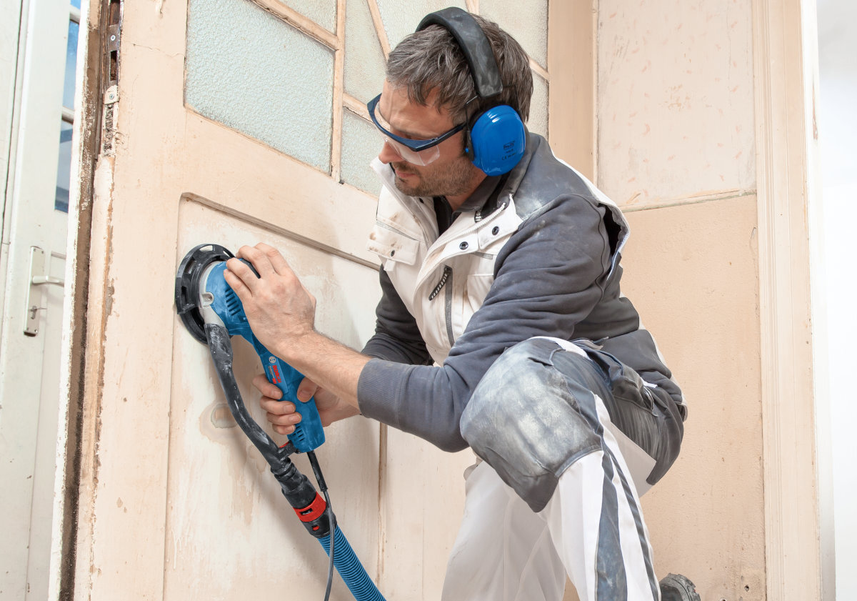 Szlifierka mimośrodowa BOSCH regulacja prędkość obroty