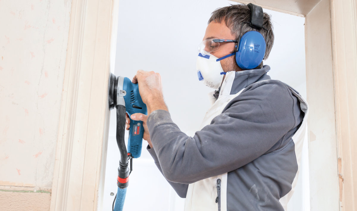 Szlifierka mimośrodowa BOSCH porządek