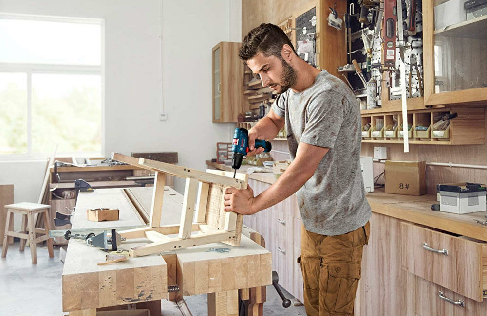 BOSCH Professional GSB 120-LI 06019G8102 wiele branż elektronarzędzie skręcanie montowanie meble remont warsztat