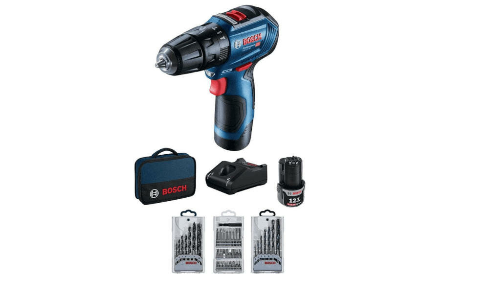 BOSCH Professional GSB 12V-30 06019G9101 zestaw akumulatory ładowarka walizka zestaw instrukcja gwarancja