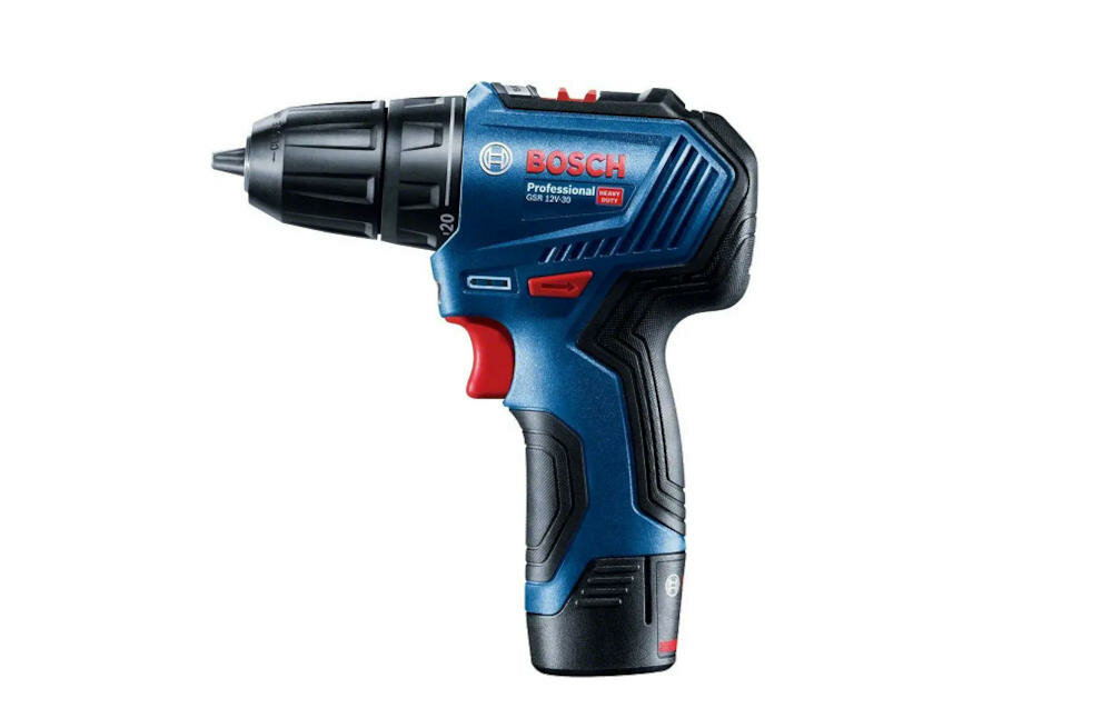 BOSCH GSR 12V-30 06019G9000 wiertarko-wkrętarka solidna kompaktowa konstrukcja