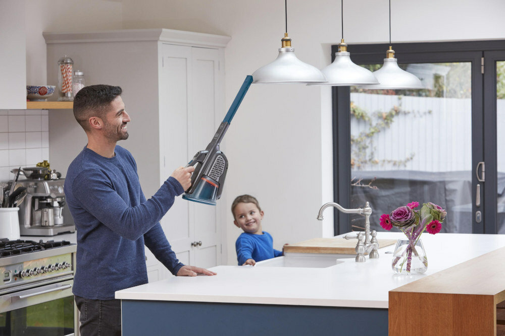 Odkurzacz reczny BLACK&DECKER BHHV520BF czas pracy uzytkowanie