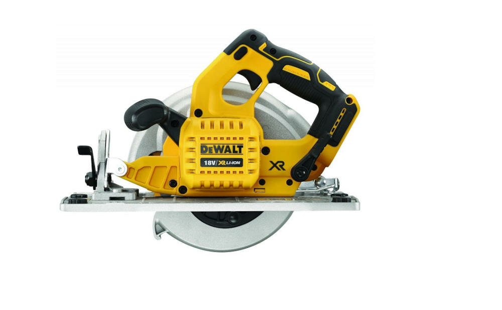 DEWALT DCS572P2 pilarka tarczowa urządzenie skala precyzyjnie głębokość cięcie