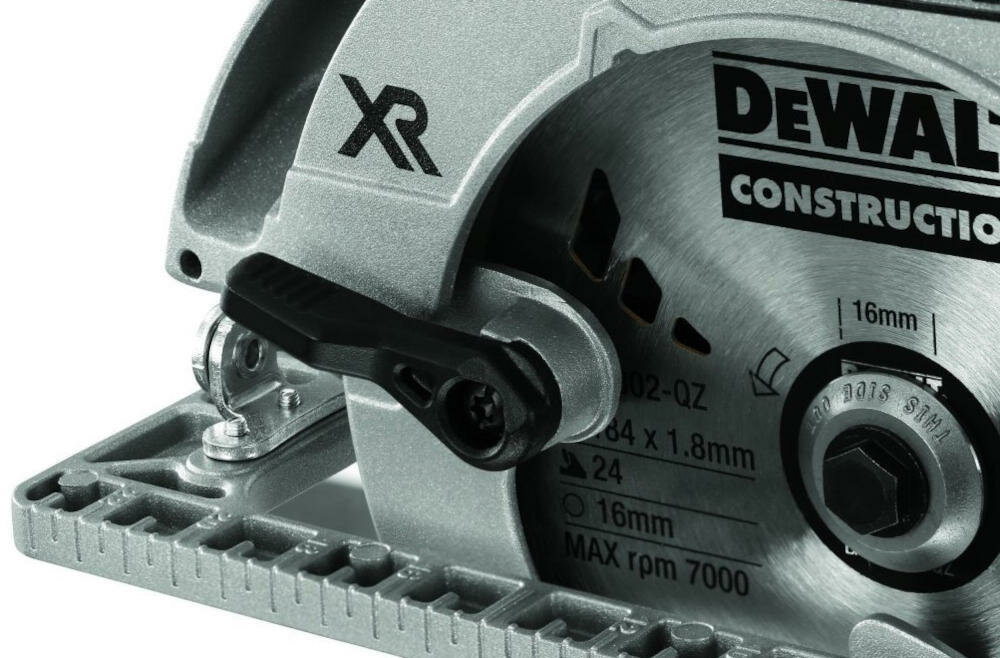 DEWALT DCS572P2 stabilna konstrukcja blokowa jakość wykonanie niski poziom drgania żywotność