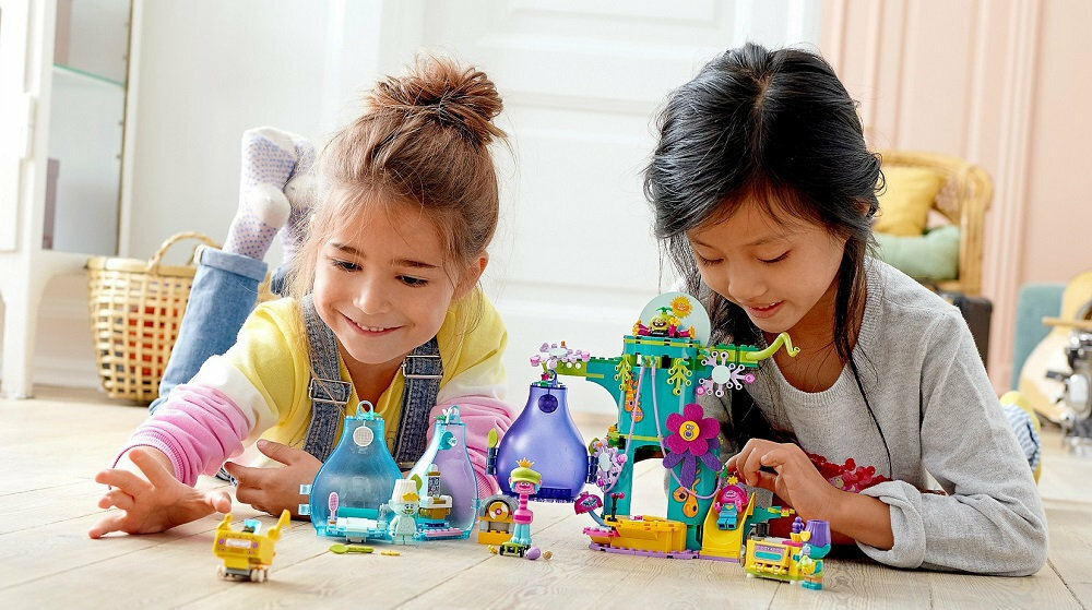 LEGO Trolls World Tour Przyjęcie w popowej wiosce - rozwój wyobraźni przyjemna zabawa