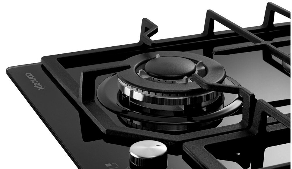 PŁYTA GAZOWA CONCEPT PDV7460BC konserwacja ruszta stabilność