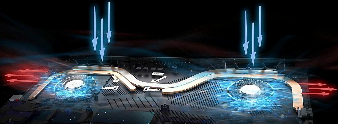 Laptop ACER Predator Helios 300 - CHŁODZENIE 