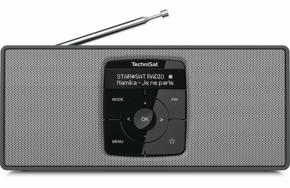 TECHNISAT DIGITRADIO 2 S CZARNO-SREBRNY ulubione stacje akumulator do 10 godzin wyświetlacz
