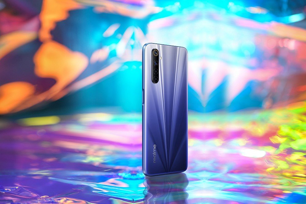 Smartfon REALME 6 blokada czytnik linii papilarnych