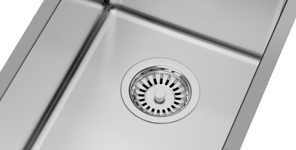 ZLEWOZMYWAK TEKA Be Linea RS15 bez bakterii odporny na korozję uszkodzenie czystość higiena stal nierdzewna