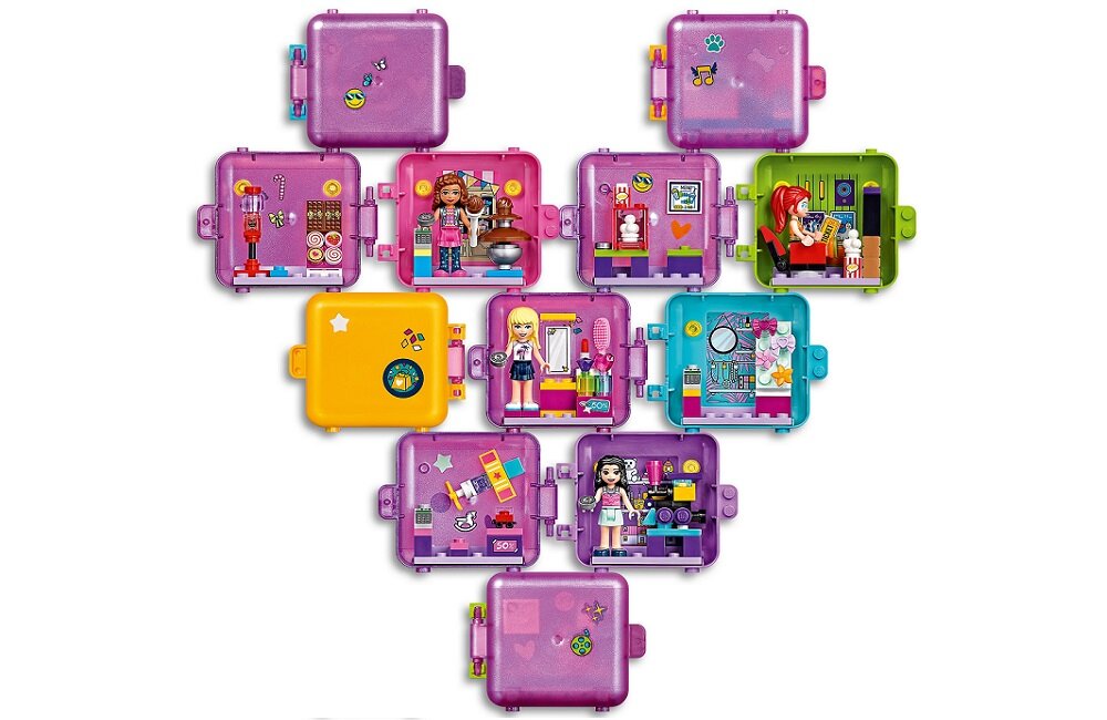 LEGO Friends Kostka Stephanie do zabawy w sklep 41406 tajemnicze zwierzątko kreatywna zabawa