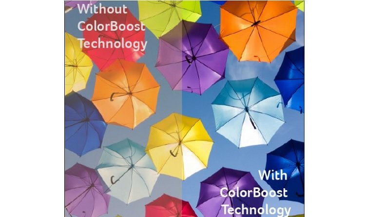 Projektor ACER X138WHP większa jasność kolorów Acer Colorboost