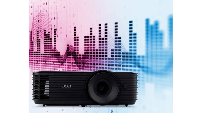 Projektor ACER X138WHP duża głośność dźwięk