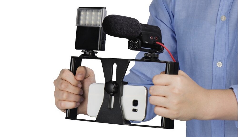 Gimbal ręczny HAMA 4622 filmowanie uchwyt smartfon