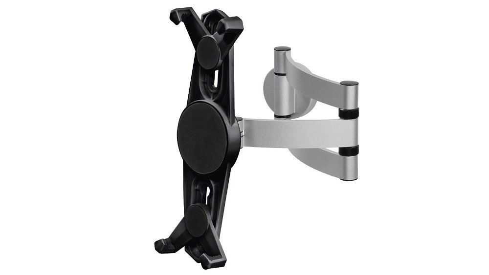 108367 Uchwyt ścienny HAMA do tabletu 7-10.5 cali widok złożony aluminium