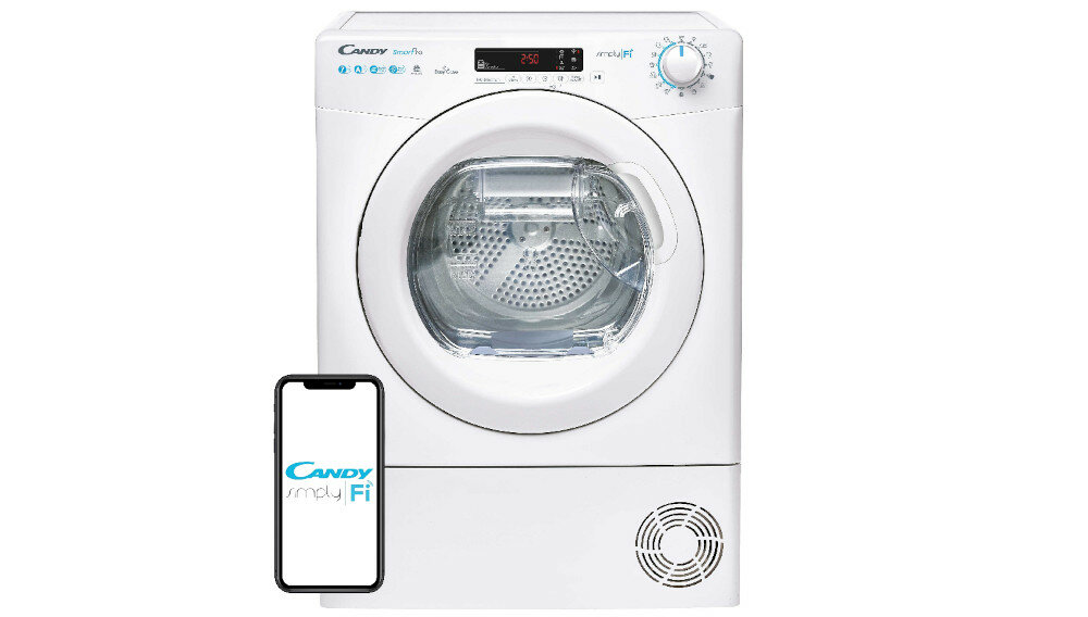 Suszarka CANDY CSO4 H7A2DE-S front przód główne