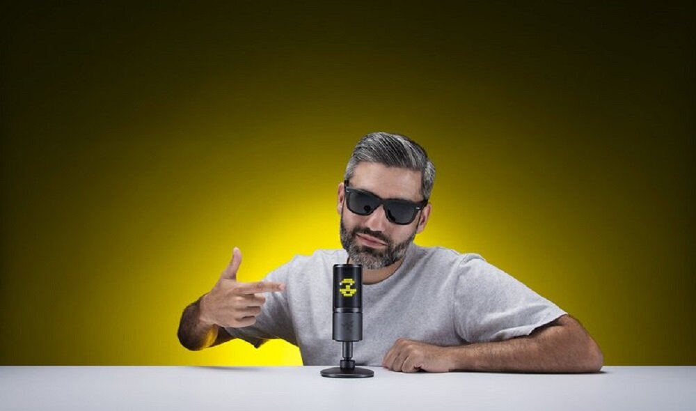 Mikrofon RAZER Seiren Emote - Minimalizacja zakłocen