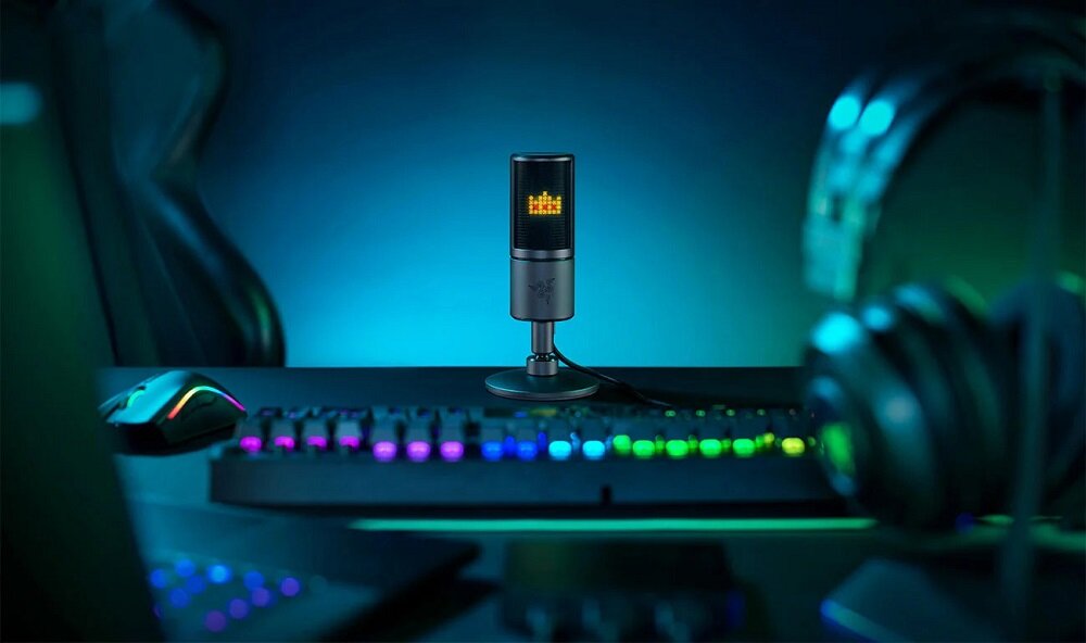 Mikrofon RAZER Seiren Emote - zawartosc zestawu